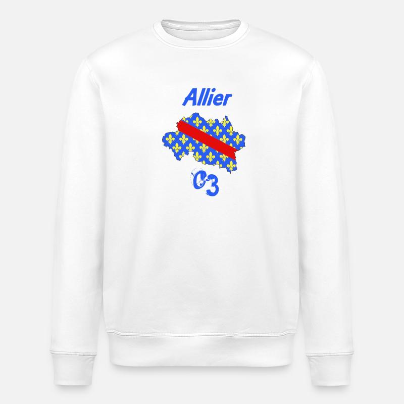 Allier - Sweat bio ROLLER Stanley/Stella Unisexe - blanc