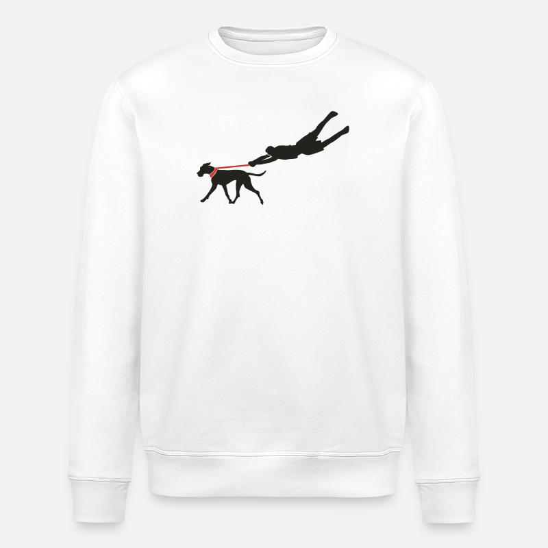 Noch in Ausbildung / kein Text - Stanley/Stella Unisex Bio-Sweatshirt ROLLER - Weiß