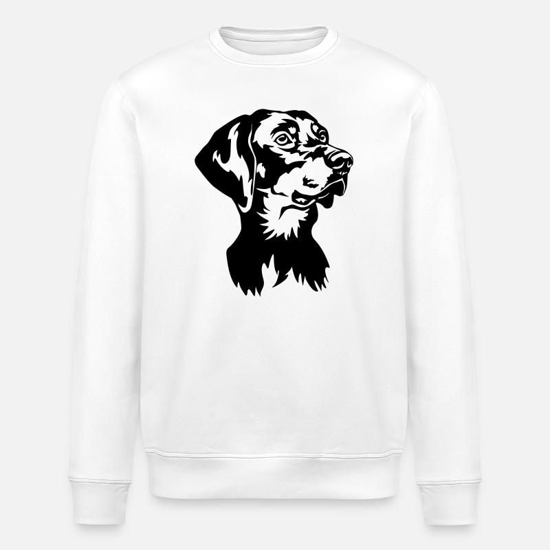 Brandlbracke head - Stanley/Stella ROLLER Unisex Organic Sweatshirt - white