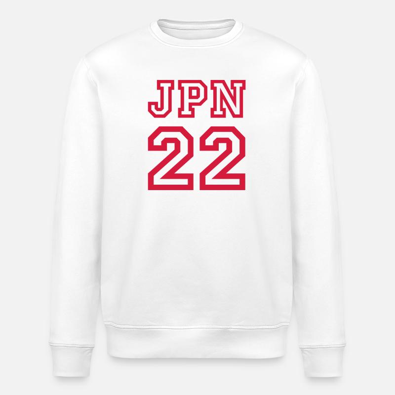 JAPAN - Stanley/Stella Unisex Bio-Sweatshirt ROLLER - Weiß