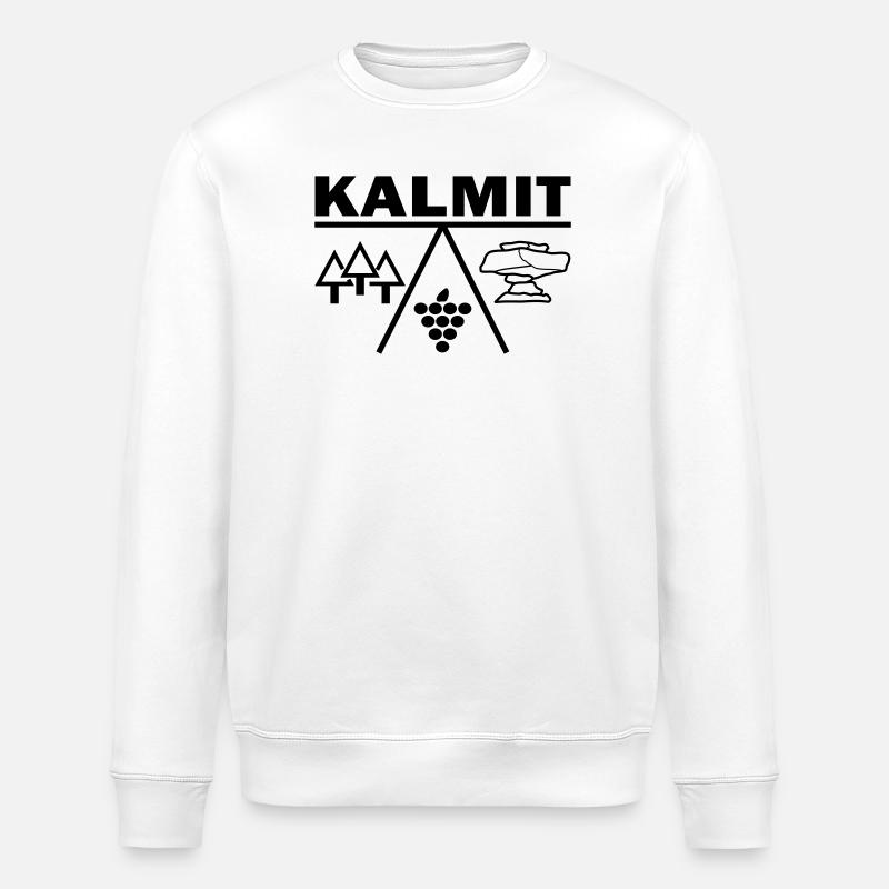 Kalmit Palatin - Sweat bio ROLLER Stanley/Stella Unisexe - blanc