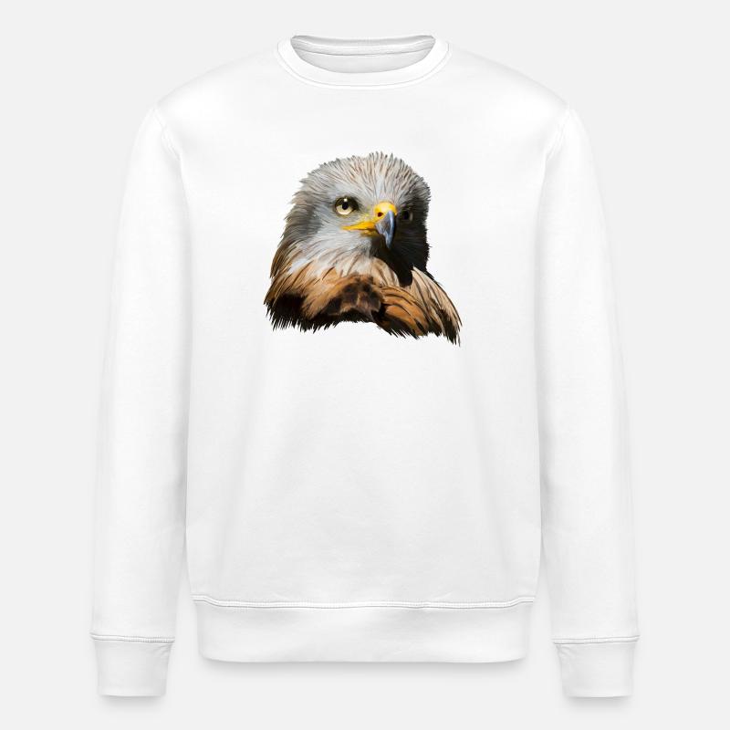 Aigle impérial - Sweat bio ROLLER Stanley/Stella Unisexe - blanc