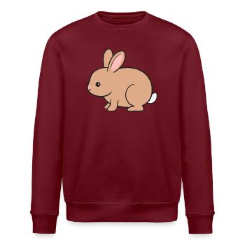 Rabbit Rabbit - Stanley/Stella ROLLER Unisex Organic Sweatshirt - white - Front - Nik (191cm)
