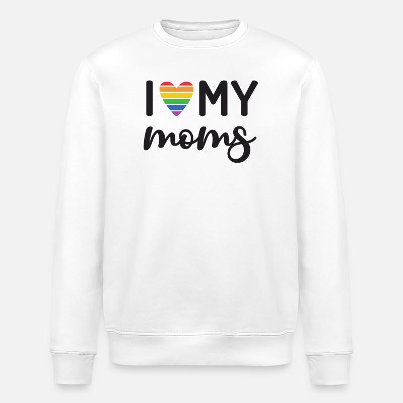 J’aime mes mamans - Sweat bio ROLLER Stanley/Stella Unisexe - blanc