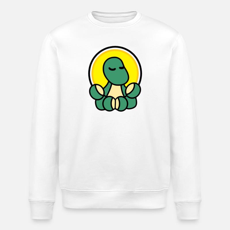Dolly Zen - Stanley/Stella ROLLER Unisex Organic Sweatshirt - white