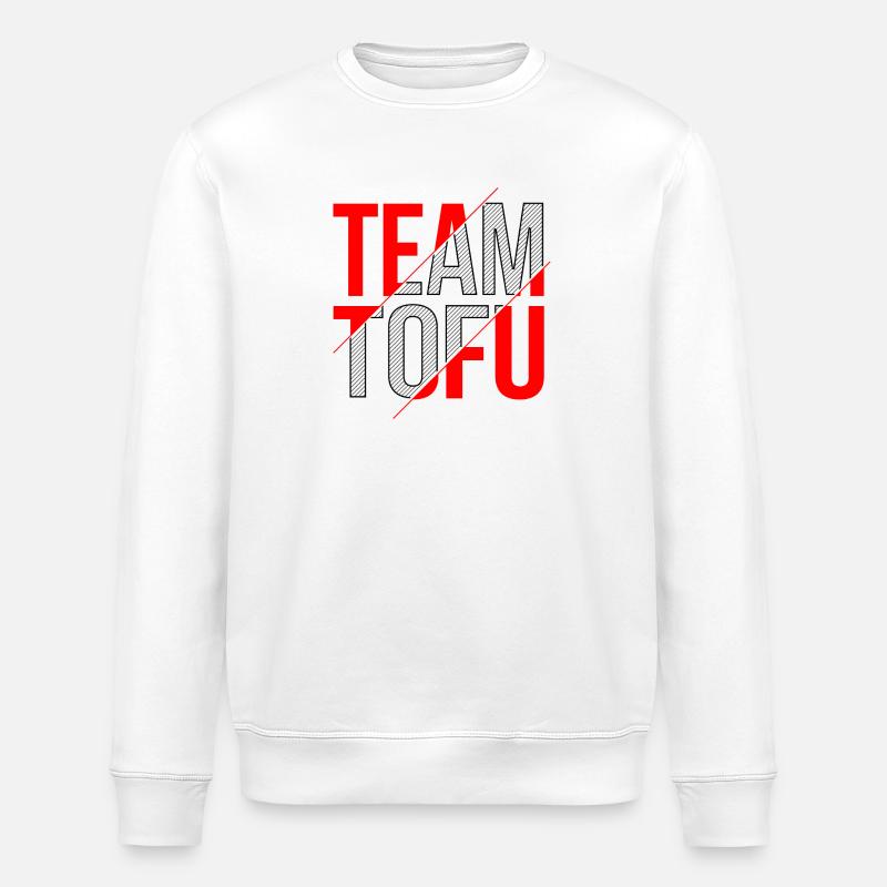 Design de tofu d'équipe - Sweat bio ROLLER Stanley/Stella Unisexe - blanc