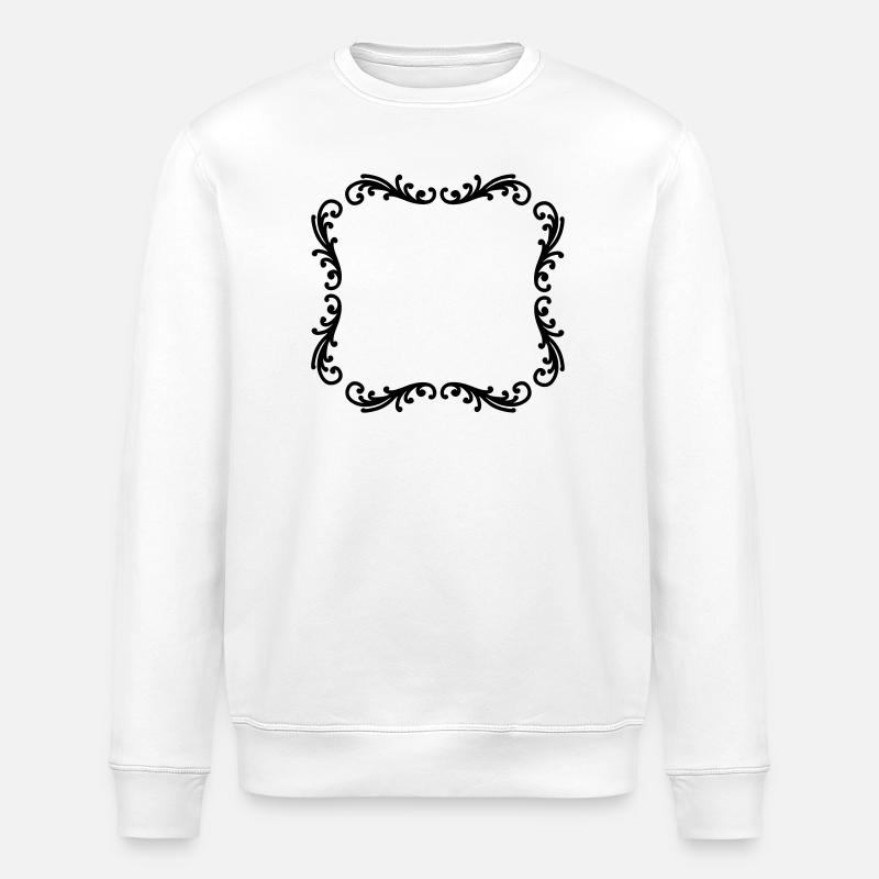 Cadre photo décoratif - Sweat bio ROLLER Stanley/Stella Unisexe - blanc