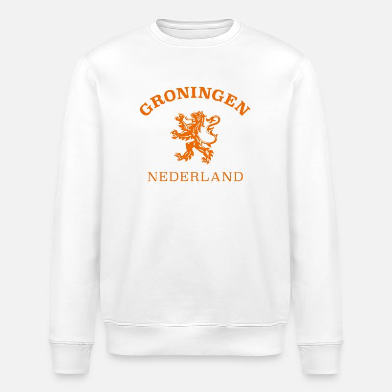 GRONINGEN Nederland, Pays-Bas, Pays-Bas - Sweat bio ROLLER Stanley/Stella Unisexe - blanc