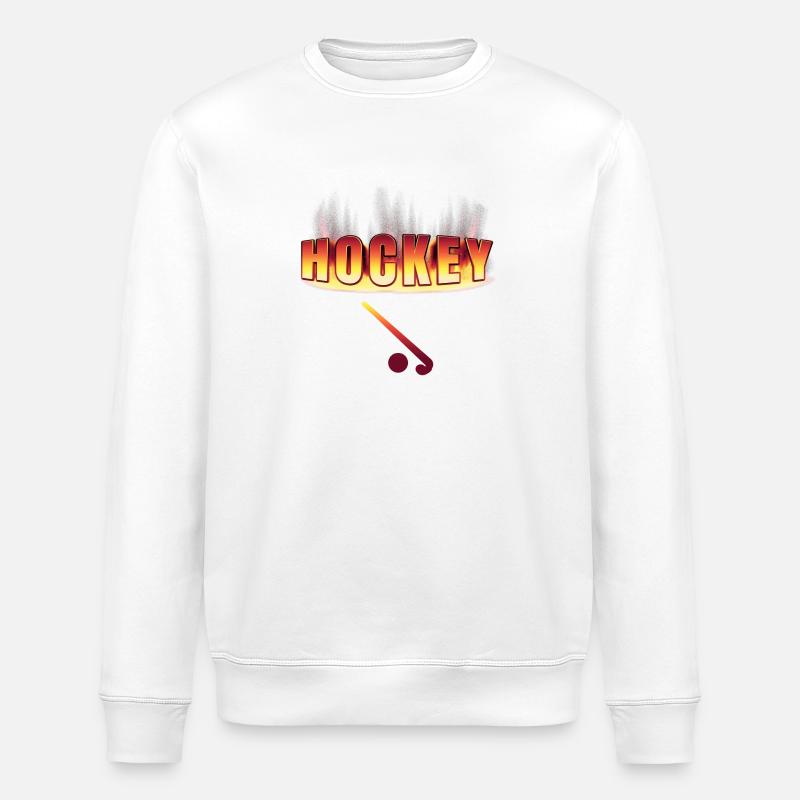 design hockey - Sweat bio ROLLER Stanley/Stella Unisexe - blanc