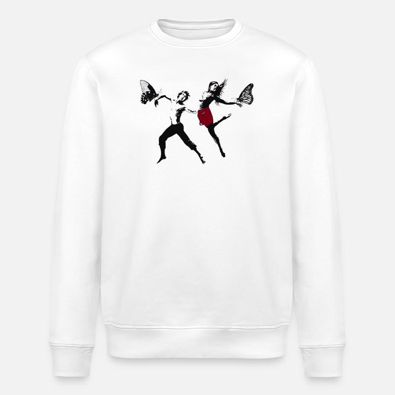 Danse moderne - Sweat bio ROLLER Stanley/Stella Unisexe - blanc