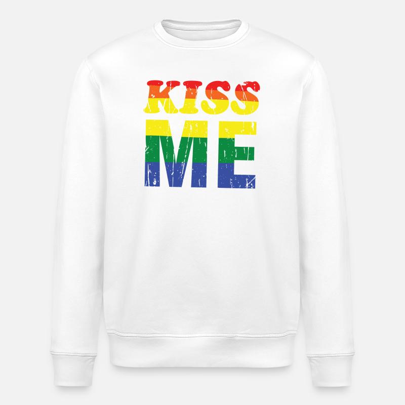 Reggae Stylish Pride Design - Sweat bio ROLLER Stanley/Stella Unisexe - blanc