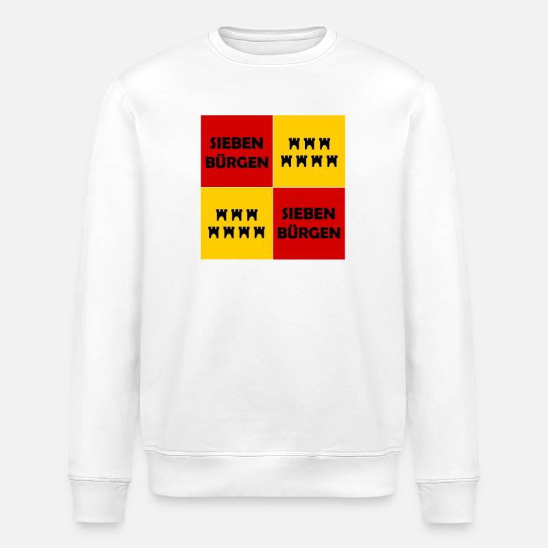 Der Siebenbürger - Stanley/Stella Unisex Bio-Sweatshirt ROLLER - Weiß