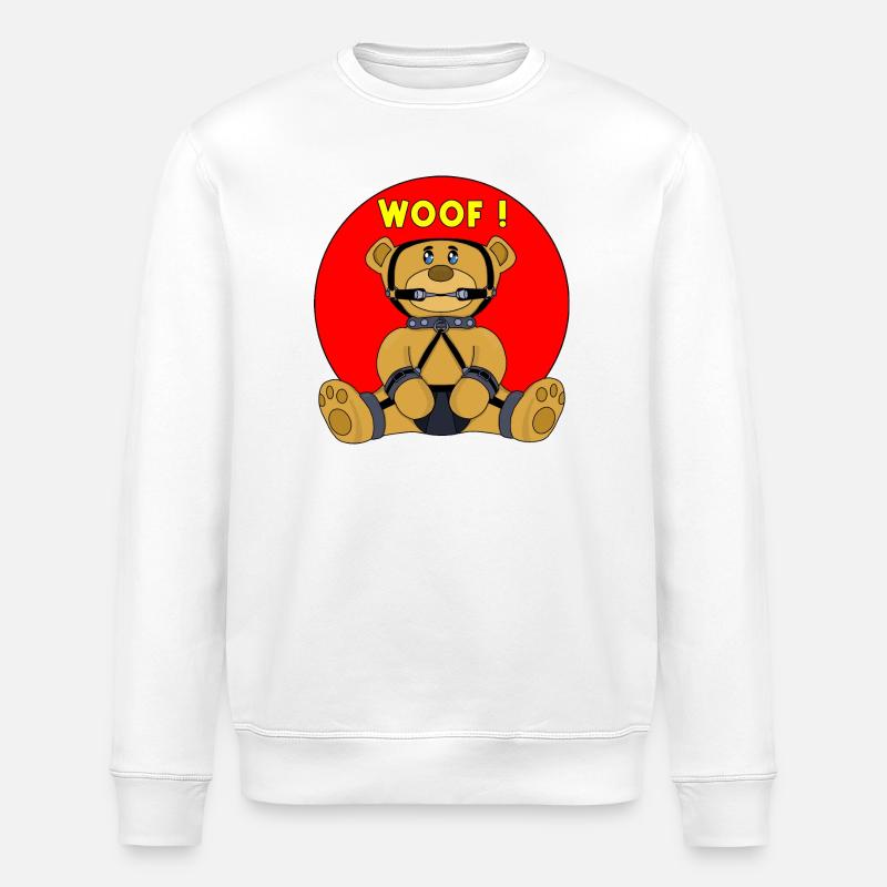 Einschlag - Stanley/Stella Unisex Bio-Sweatshirt ROLLER - Weiß