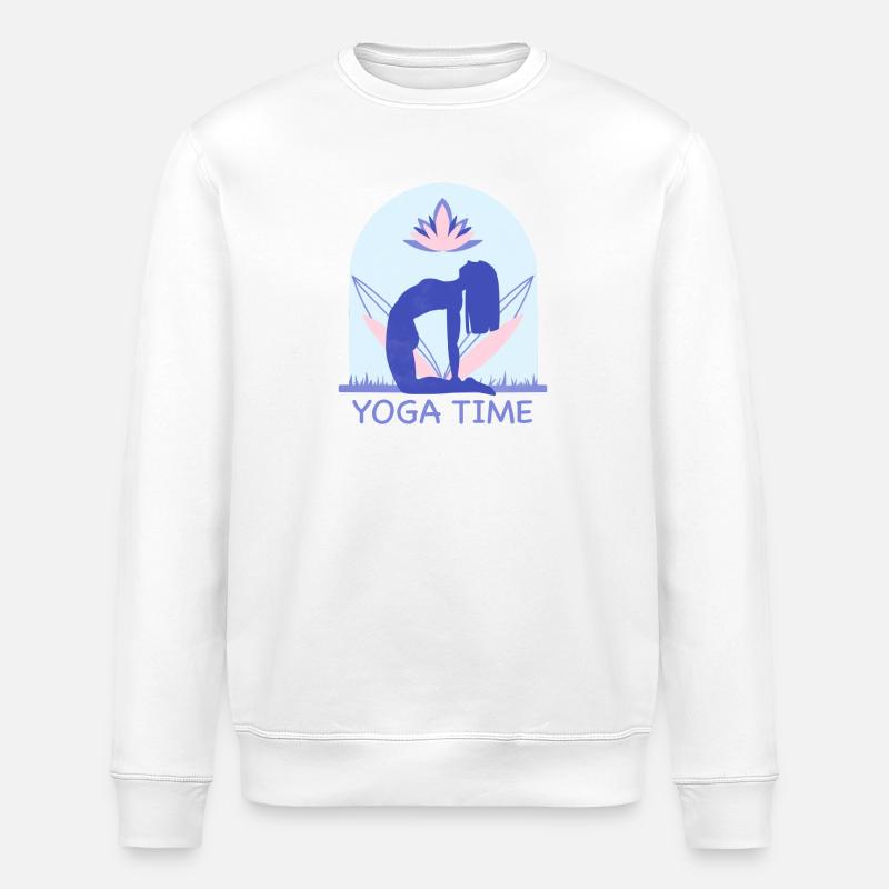 Yoga - Sweat bio ROLLER Stanley/Stella Unisexe - blanc