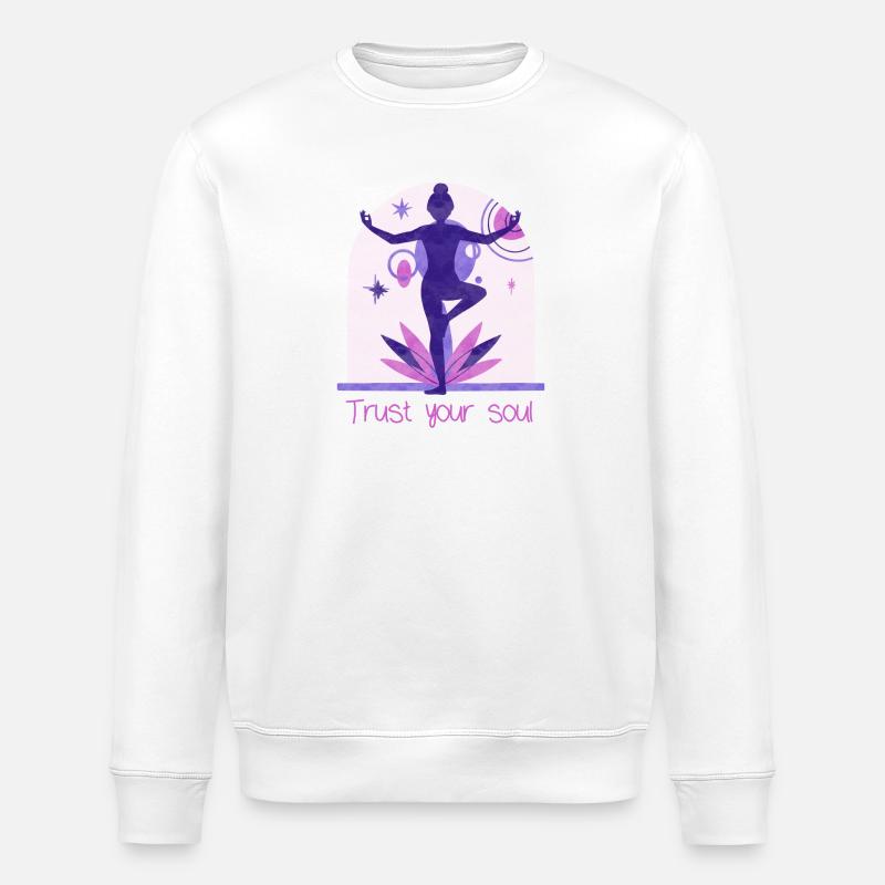 Yogi - Sweat bio ROLLER Stanley/Stella Unisexe - blanc