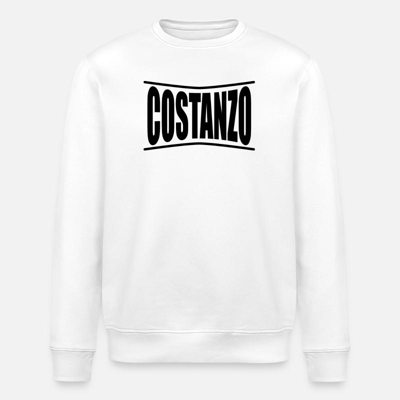 Idée cadeau t-shirt Costanzo - Sweat bio ROLLER Stanley/Stella Unisexe - blanc
