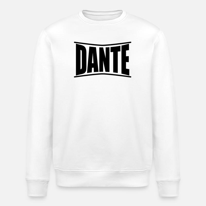 Dante T-Shirt Geschenkidee - Stanley/Stella Unisex Bio-Sweatshirt ROLLER - Weiß
