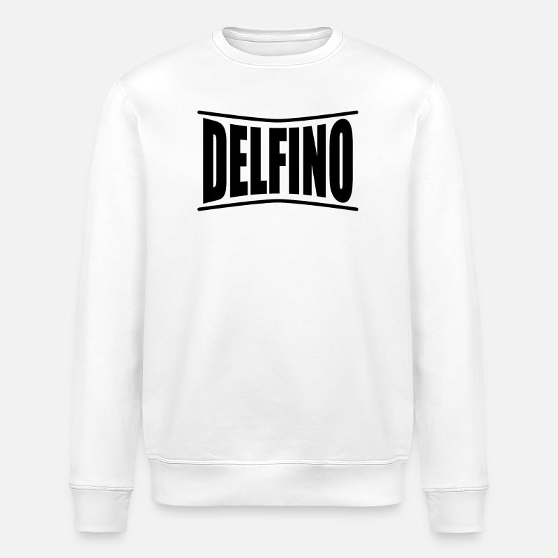 Idée cadeau t-shirt Delfino - Sweat bio ROLLER Stanley/Stella Unisexe - blanc