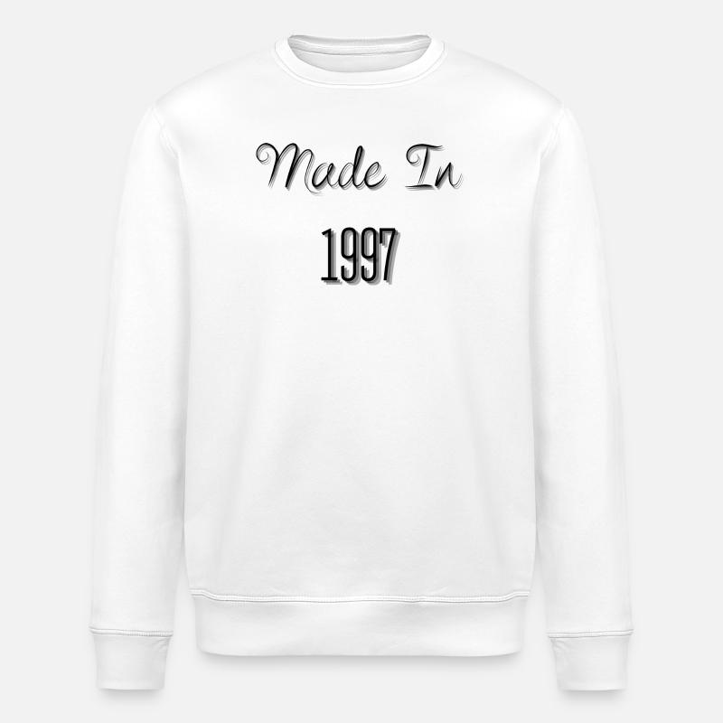Créé en 1997 - Sweat bio ROLLER Stanley/Stella Unisexe - blanc