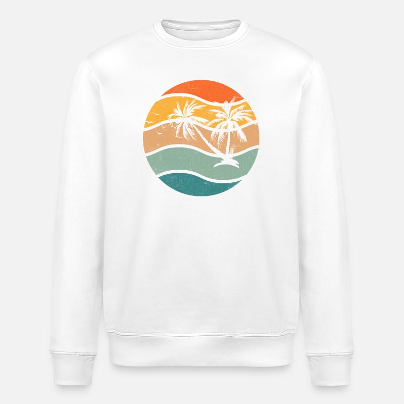 Sommer - Stanley/Stella Unisex Bio-Sweatshirt ROLLER - Weiß
