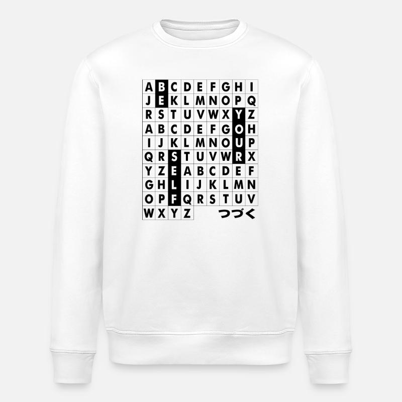 be your self - Sweat bio ROLLER Stanley/Stella Unisexe - blanc