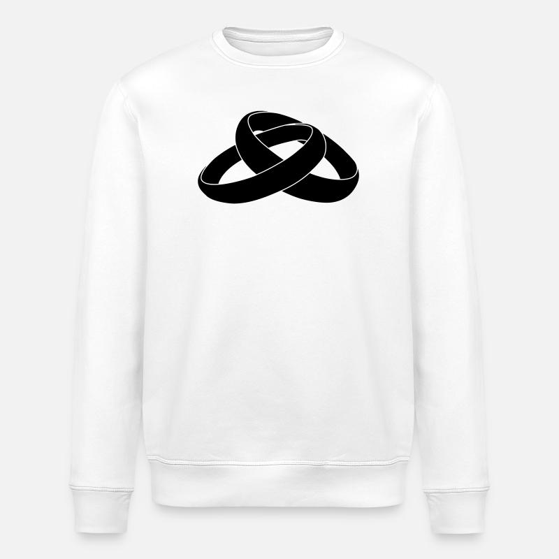 Alliances - Sweat bio ROLLER Stanley/Stella Unisexe - blanc