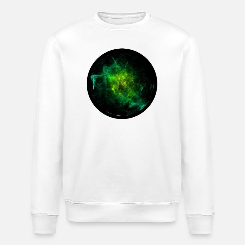 Particle - Stanley/Stella ROLLER Unisex Organic Sweatshirt - white