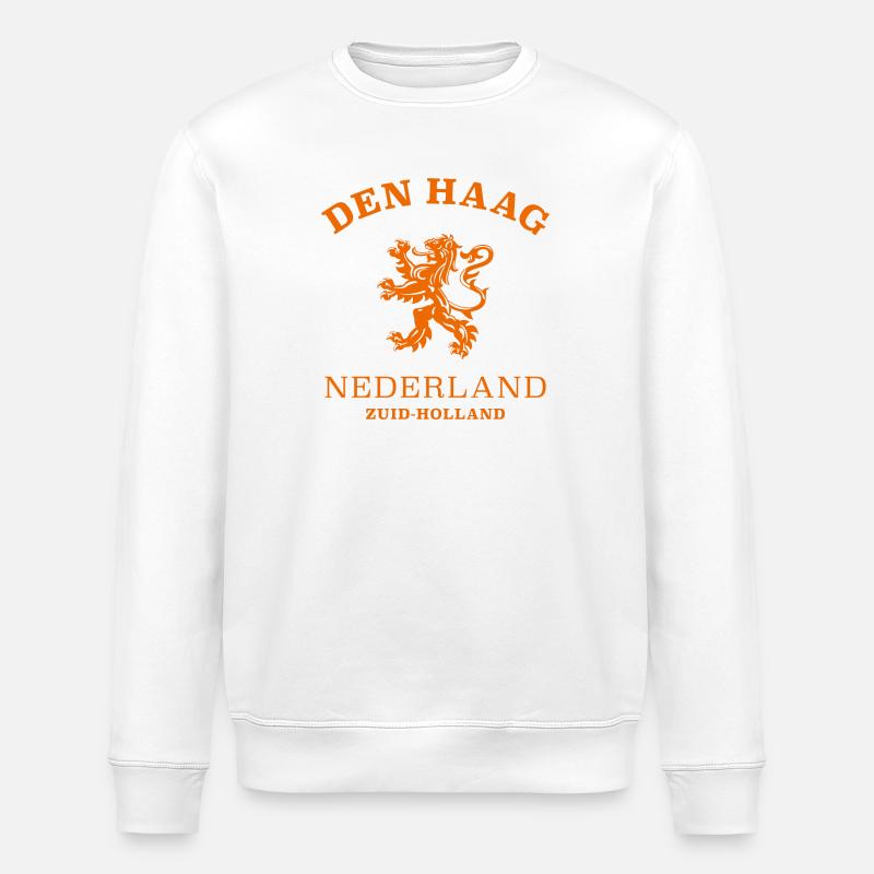 DEN HAAG Nederland Niederlande Pays-Bas - Sweat bio ROLLER Stanley/Stella Unisexe - blanc