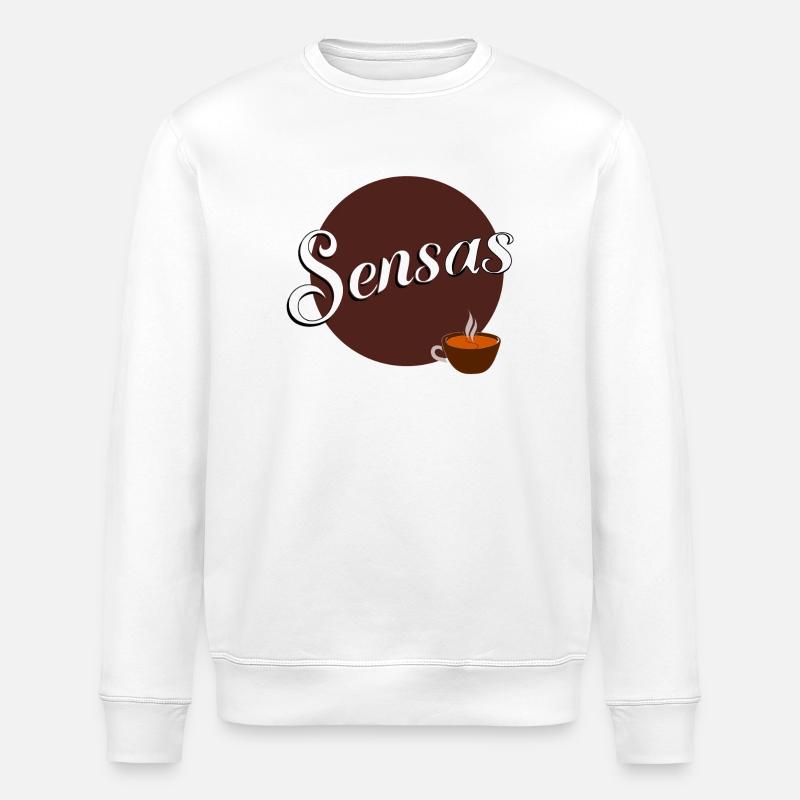 Sensas | - Stanley/Stella Unisex Bio-Sweatshirt ROLLER - Weiß