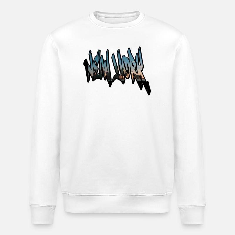 NY - Sweat bio ROLLER Stanley/Stella Unisexe - blanc