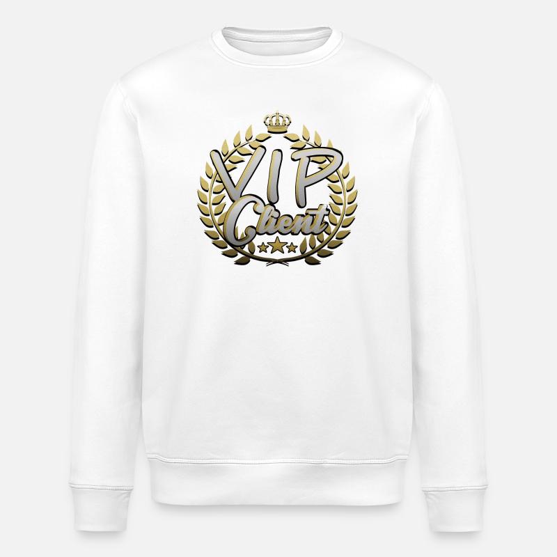 VIP Client - Stanley/Stella ROLLER Unisex Organic Sweatshirt - white