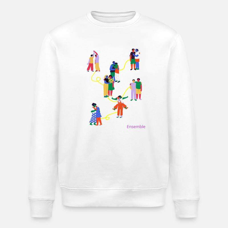 Tanzen - Stanley/Stella Unisex Bio-Sweatshirt ROLLER - Weiß