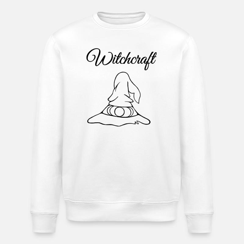 Witchcraft - Stanley/Stella ROLLER Unisex Organic Sweatshirt - white