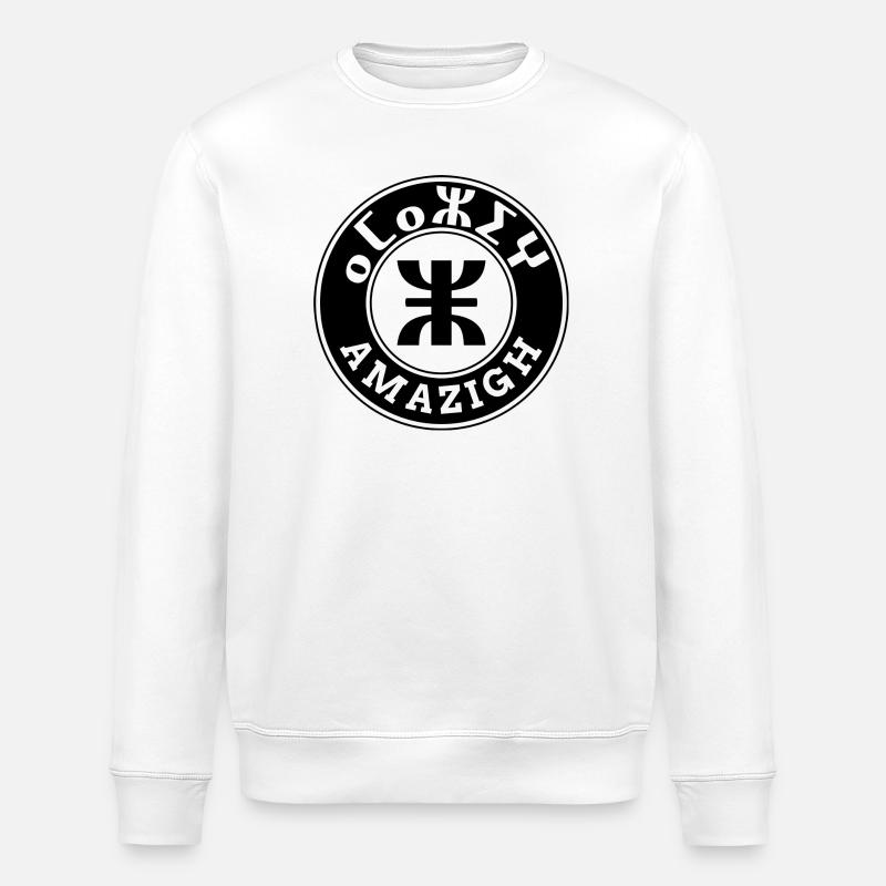 emblème amazigh tifinagh - Sweat bio ROLLER Stanley/Stella Unisexe - blanc