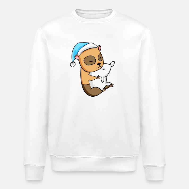 Cochon d’Inde Bébé - Sweat bio ROLLER Stanley/Stella Unisexe - blanc
