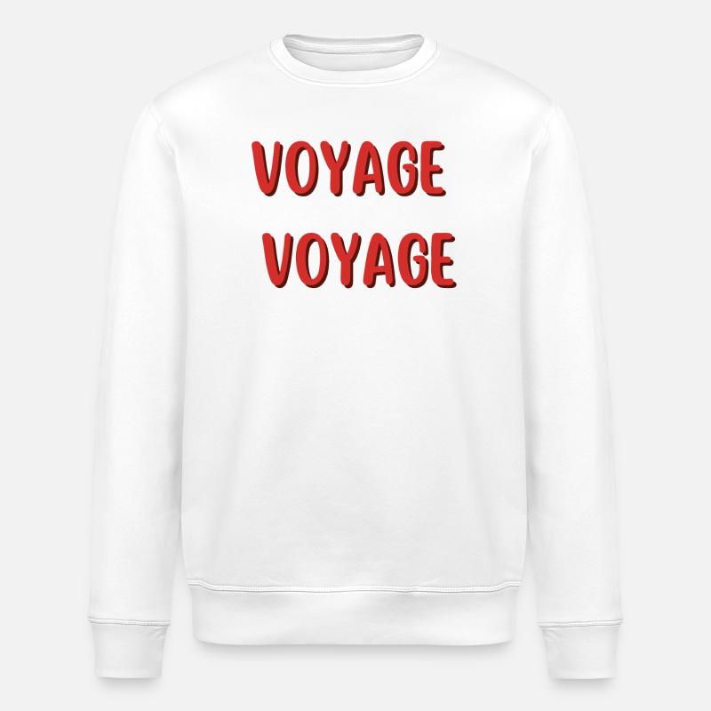 Reisen - Stanley/Stella Unisex Bio-Sweatshirt ROLLER - Weiß