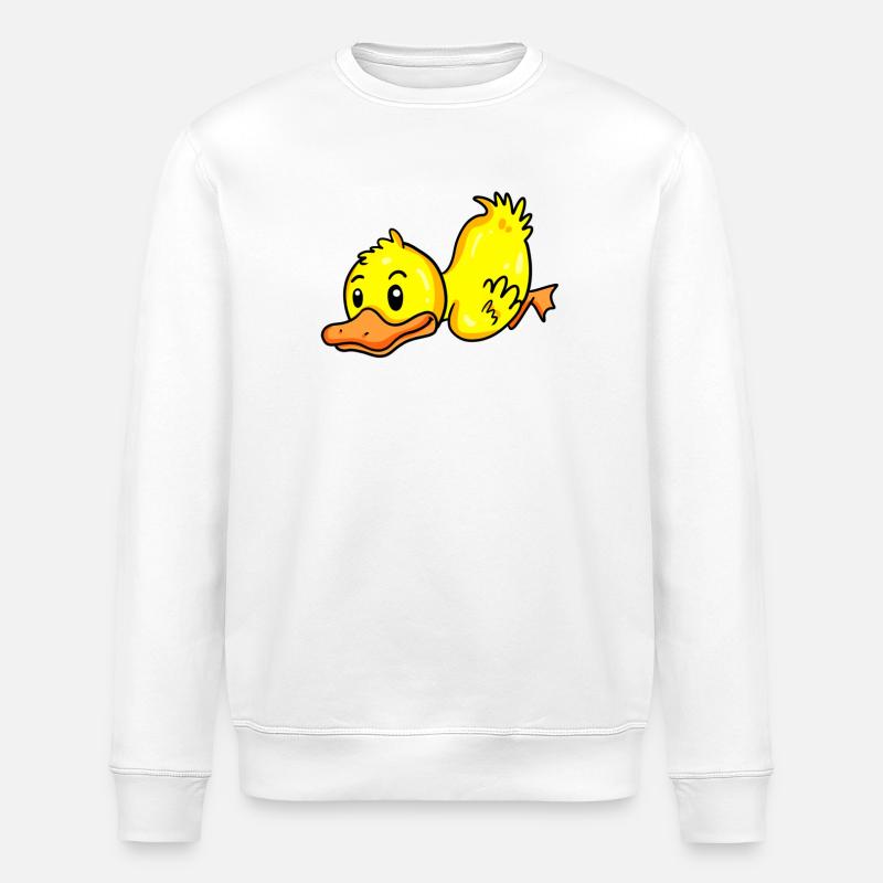 Ente - Stanley/Stella Unisex Bio-Sweatshirt ROLLER - Weiß