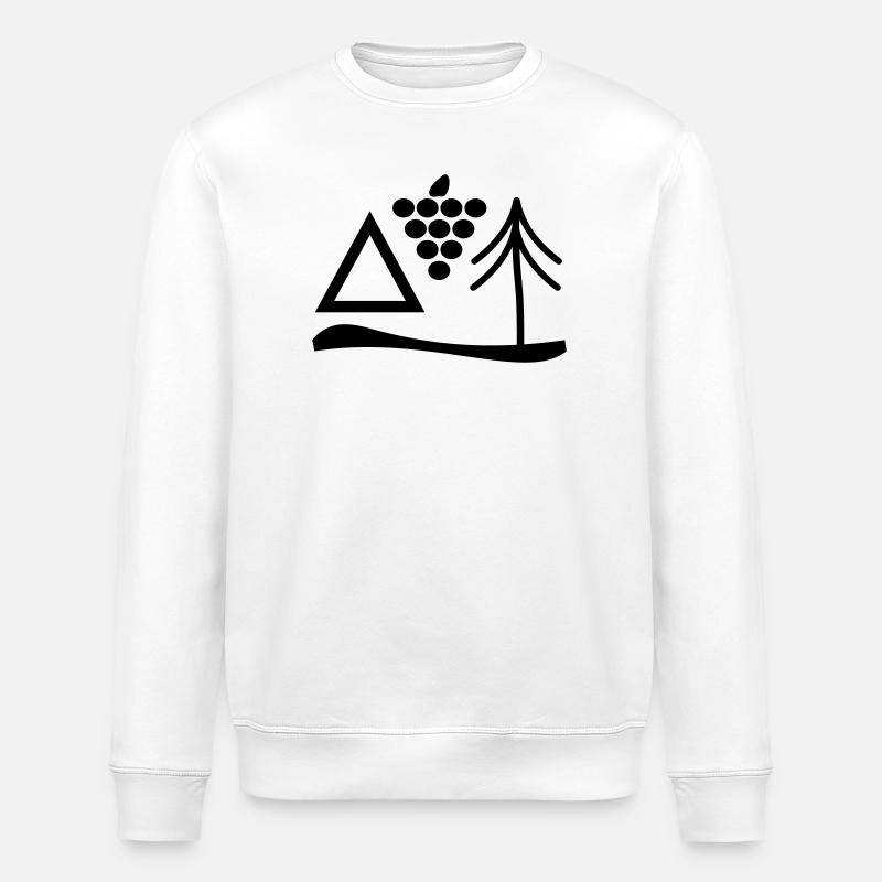 Timeout - Sweat bio ROLLER Stanley/Stella Unisexe - blanc