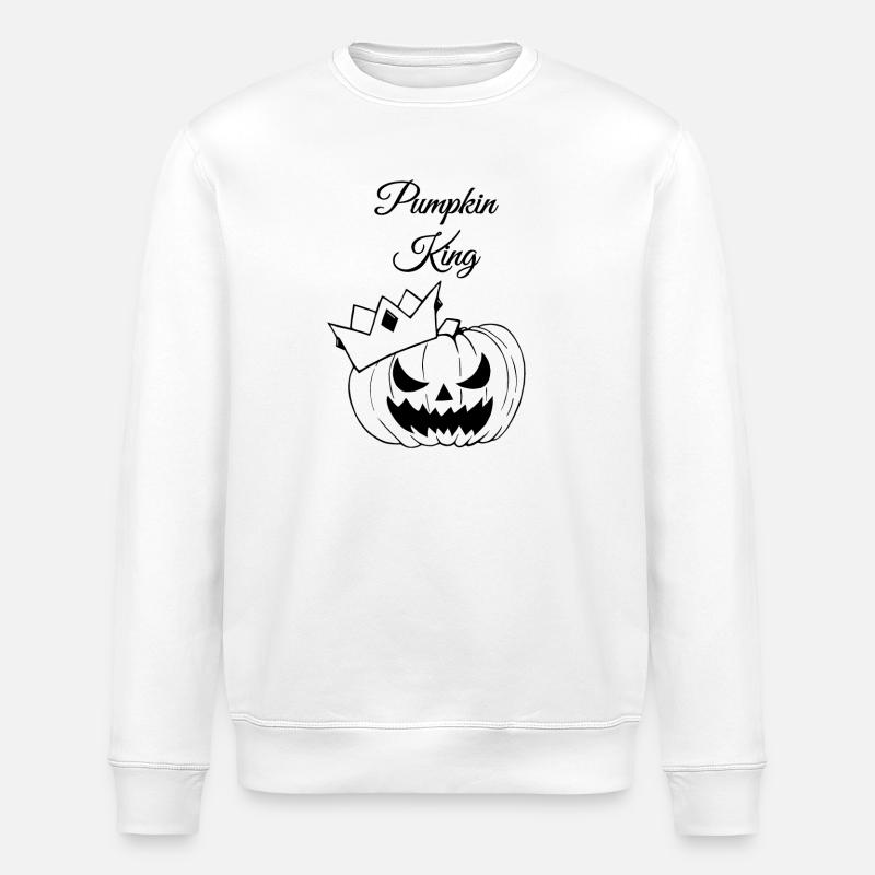Pumpkin King - Stanley/Stella Unisex Bio-Sweatshirt ROLLER - Weiß