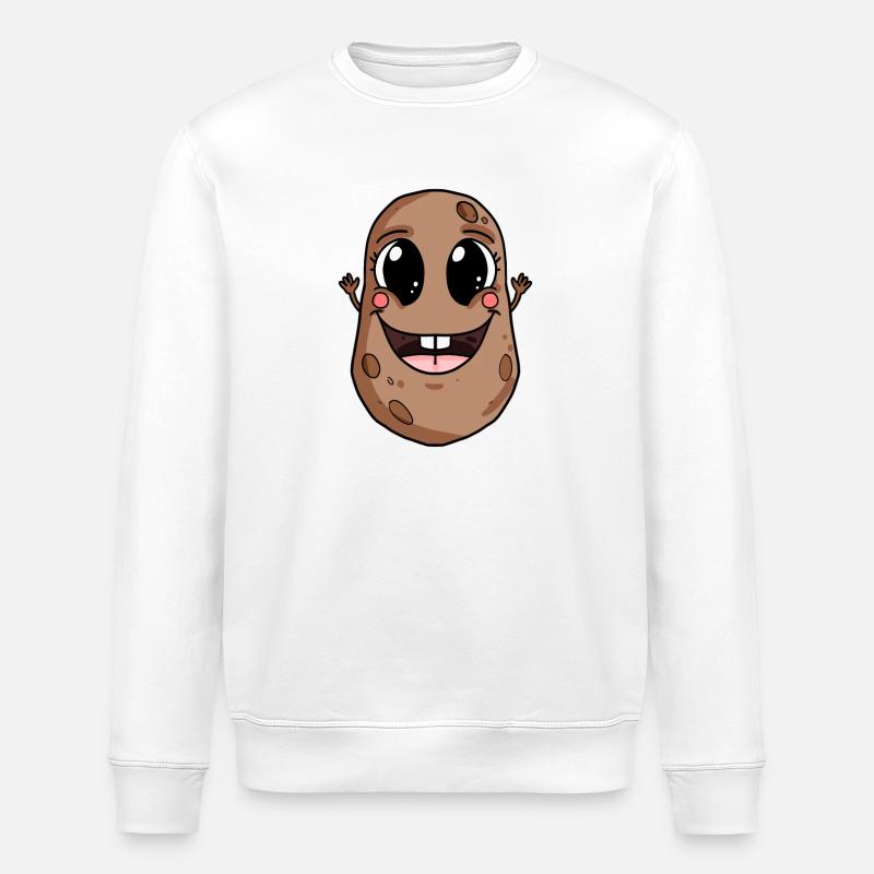 Kartoffel - Stanley/Stella Unisex Bio-Sweatshirt ROLLER - Weiß