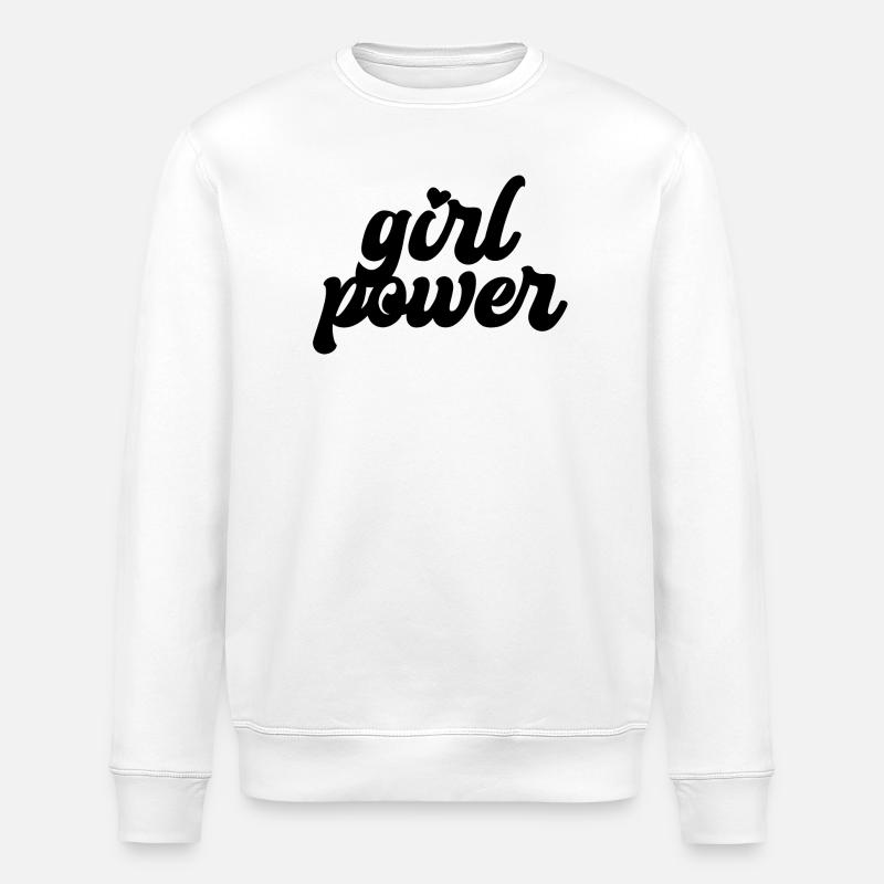 Design title pending - Stanley/Stella ROLLER Unisex Organic Sweatshirt - white
