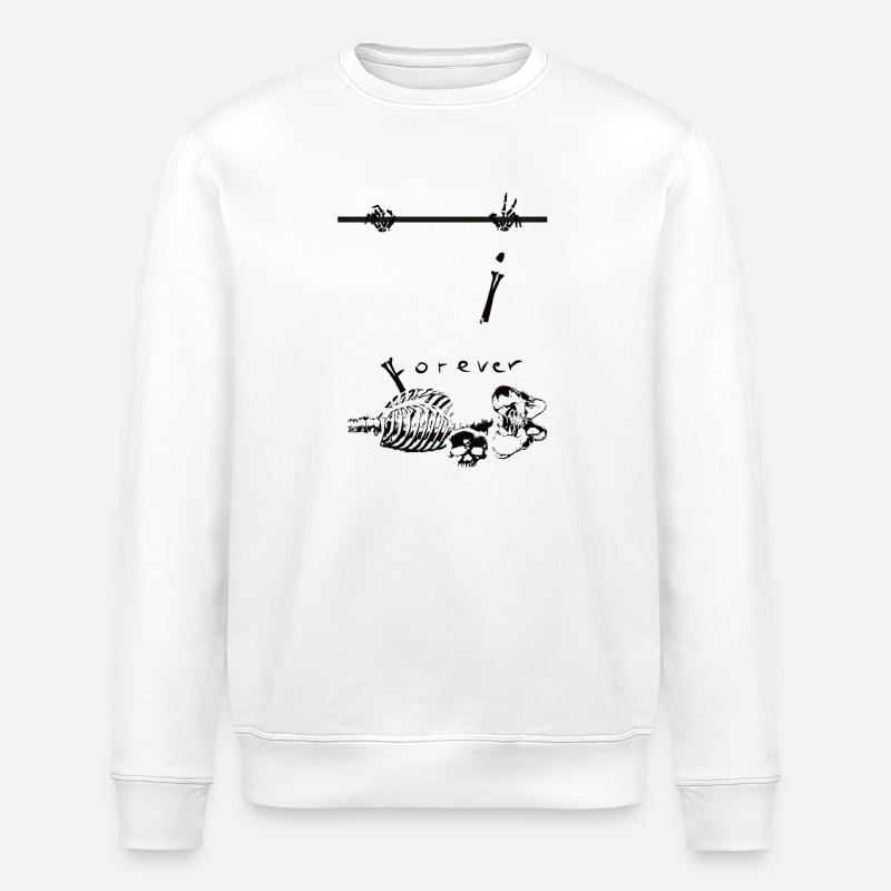 Callisthénie - Sweat bio ROLLER Stanley/Stella Unisexe - blanc