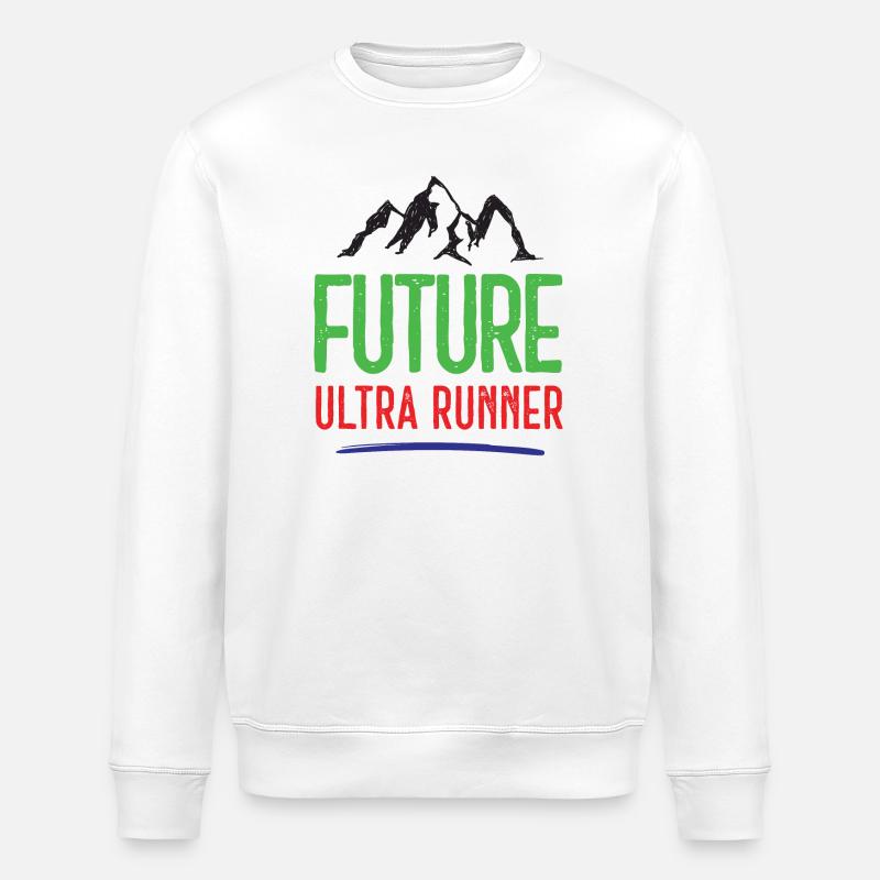 Futur Ultra Runner - Sweat bio ROLLER Stanley/Stella Unisexe - blanc