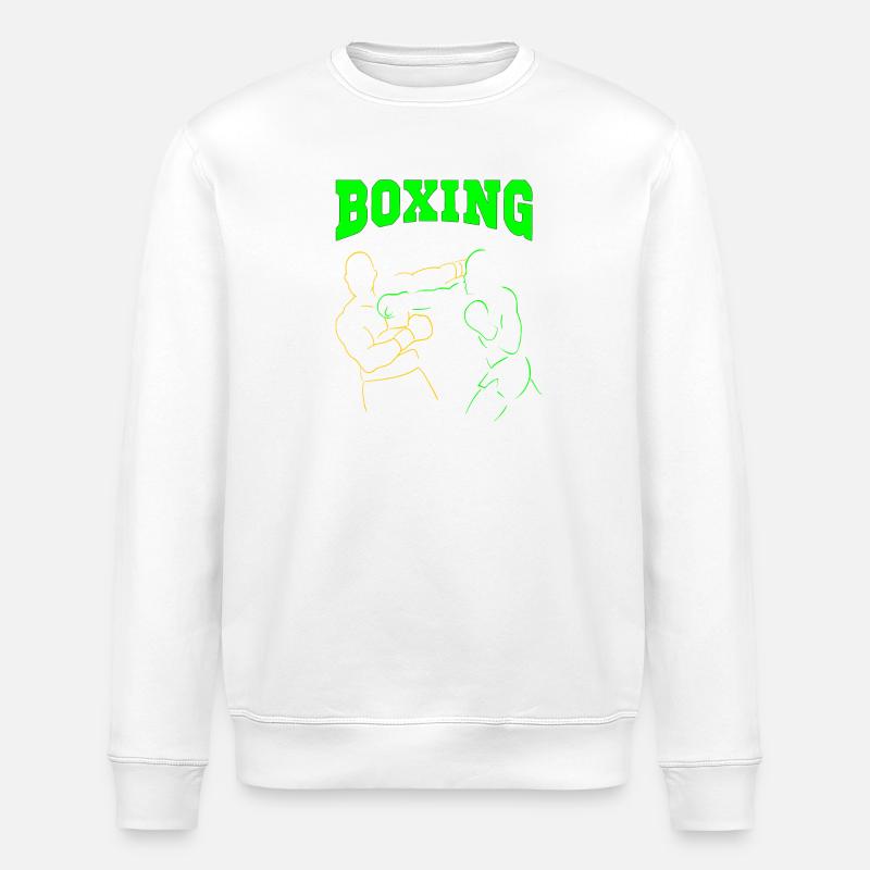 boxing - Sweat bio ROLLER Stanley/Stella Unisexe - blanc