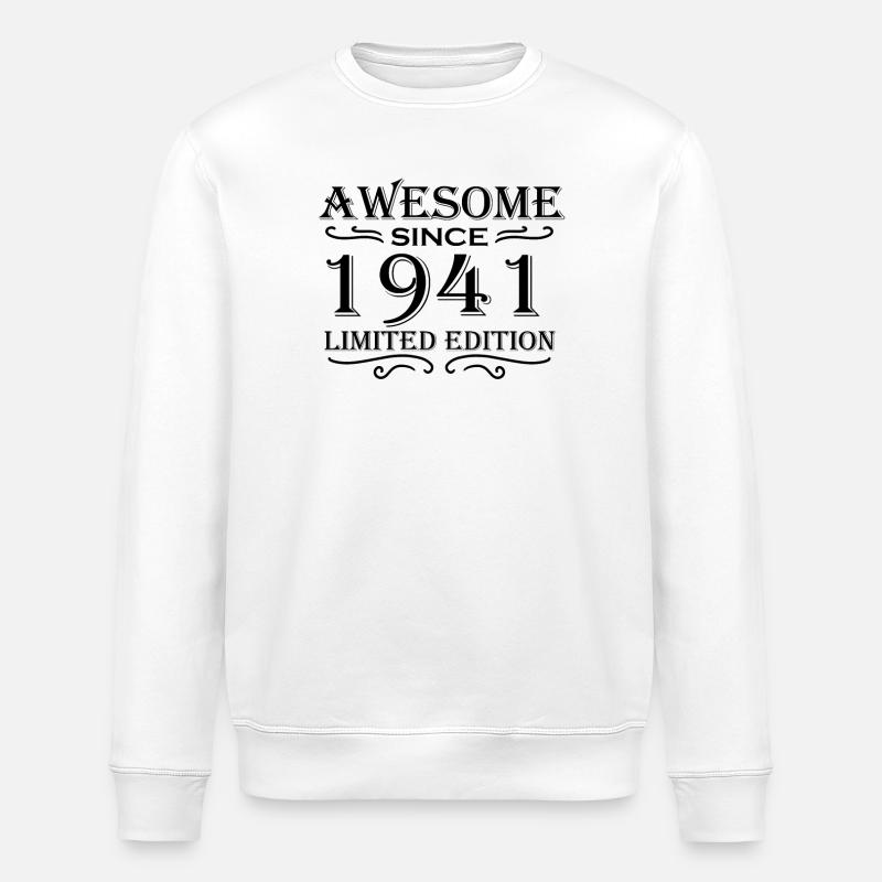 1941 - Stanley/Stella ROLLER Unisex Organic Sweatshirt - white