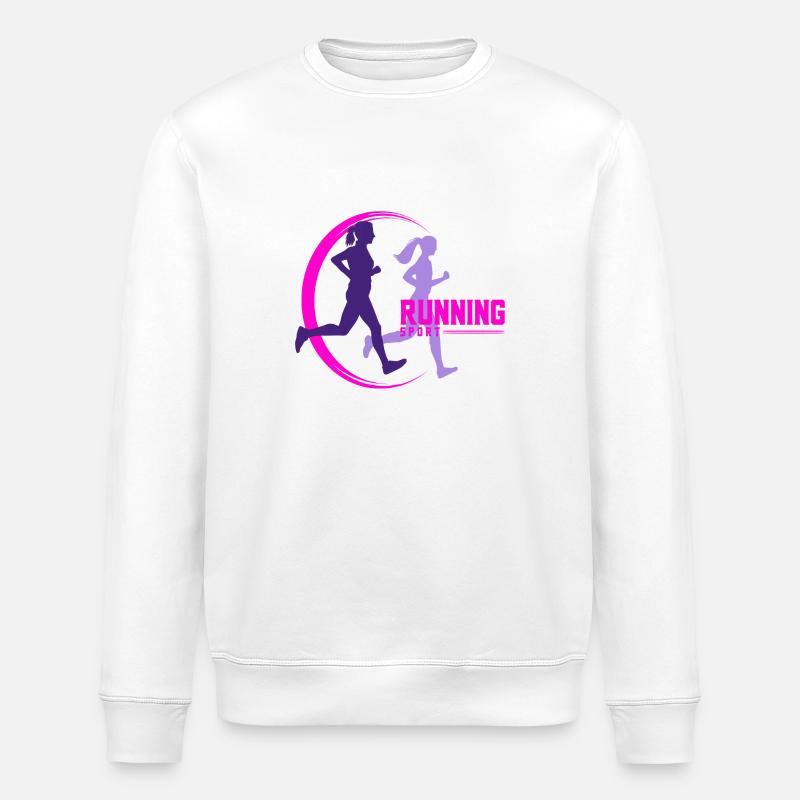 Ausgeführte - Stanley/Stella Unisex Bio-Sweatshirt ROLLER - Weiß