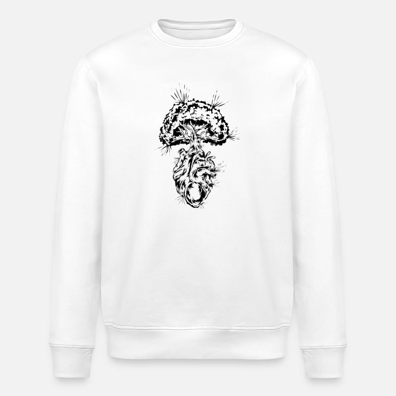 Umweltschutz Klimaschutz - Stanley/Stella Unisex Bio-Sweatshirt ROLLER - Weiß