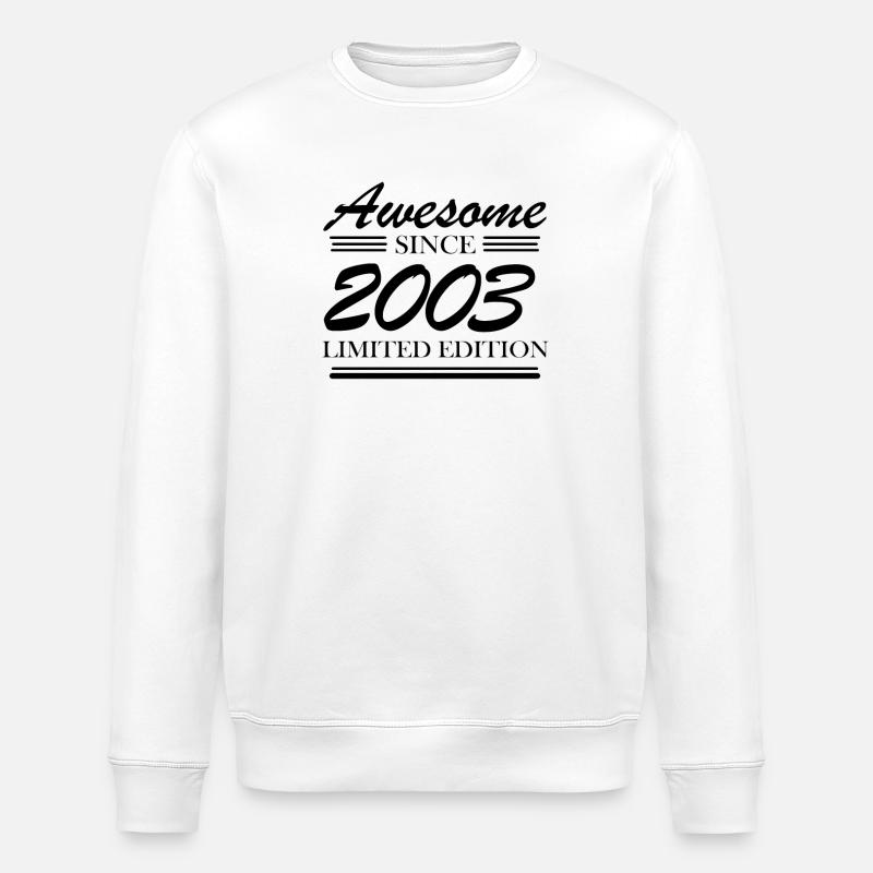 2003 - Stanley/Stella Unisex Bio-Sweatshirt ROLLER - Weiß