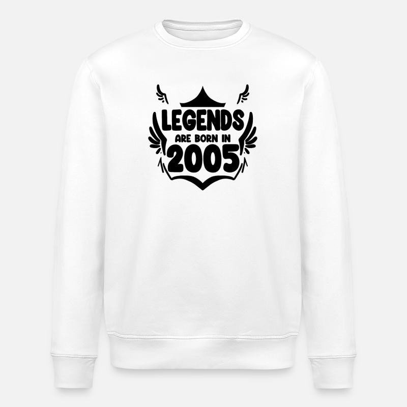 2005 - Stanley/Stella Unisex Bio-Sweatshirt ROLLER - Weiß