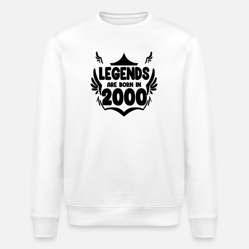 2000 - Sweat bio ROLLER Stanley/Stella Unisexe - blanc